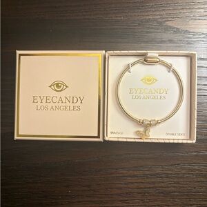 NEW Eye Candy Butterfly Charm Bracelet